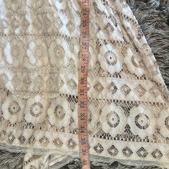 Adorable Free People Just Like Honey Empire Waist Crochet Lace Dress. Worn once! - Picture 9 of 9